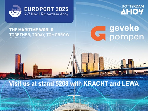 Bezoek Geveke Pompen op Europort